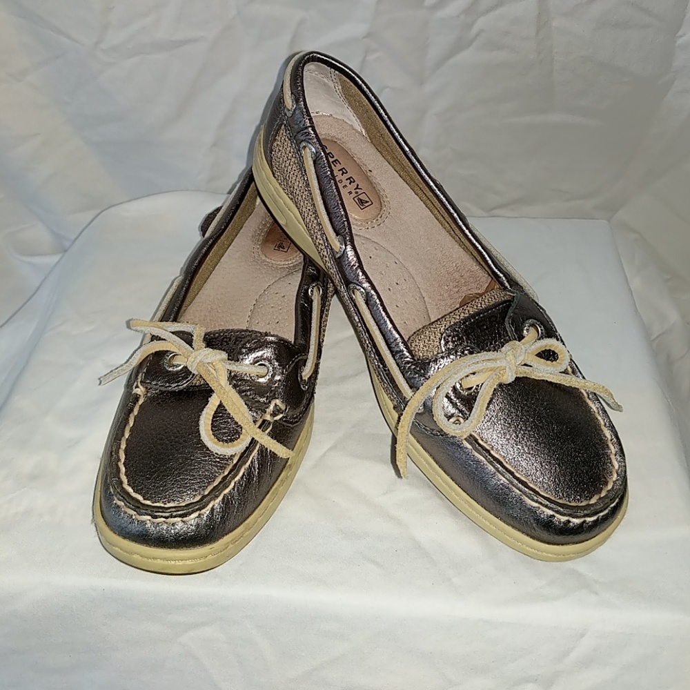 Sperry Metallic Topsiders